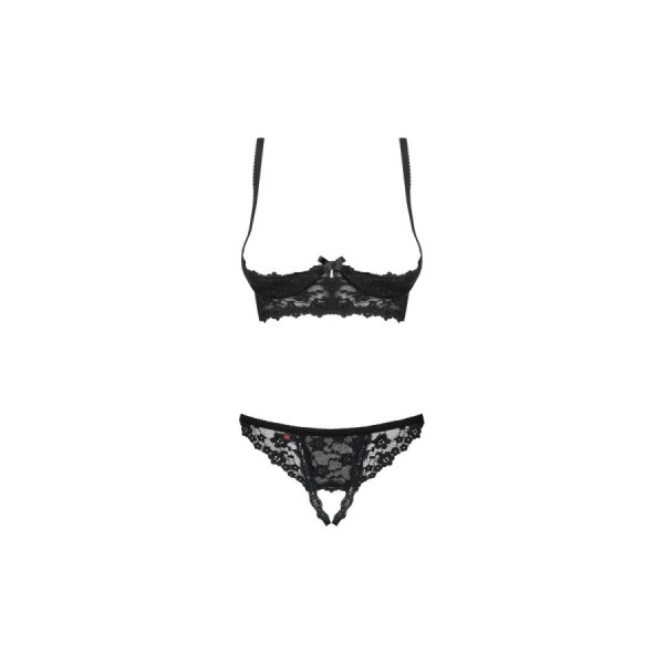Letica Ensemble ouvert 2 pcs  - Noir